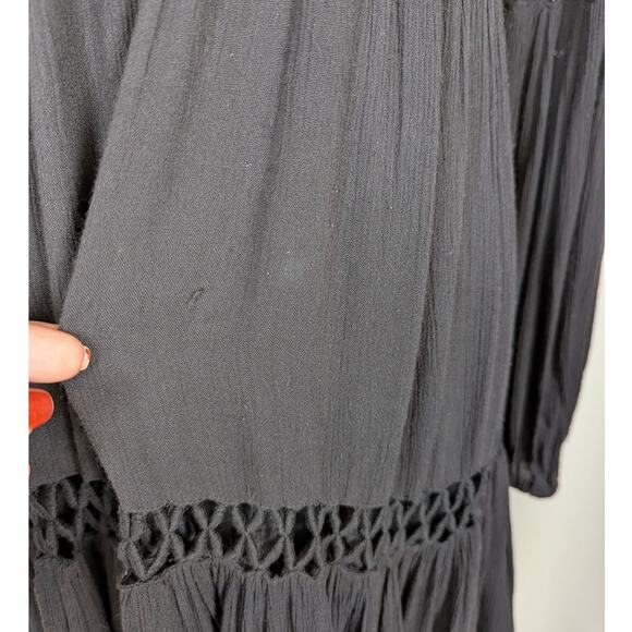 Free People Black and White Mini Dress - Picture 9 of 16